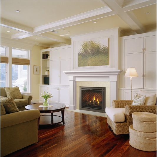 Majestic Meridian Platinum 36" Top/Rear Direct Vent with IntelliFire MER36P