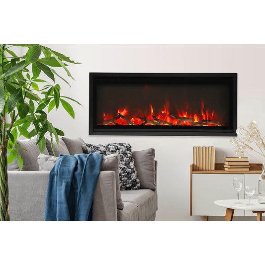 Amantii 50" Symmetry Xtra Slim Electric Fireplace SYM-SLIM-50