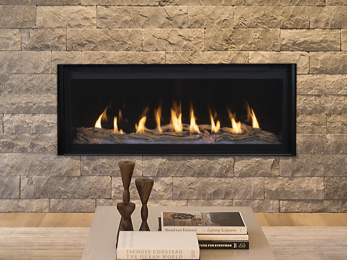 Superior 48" Direct Vent Contemporary Linear Gas Fireplace DRL6048TEN-B