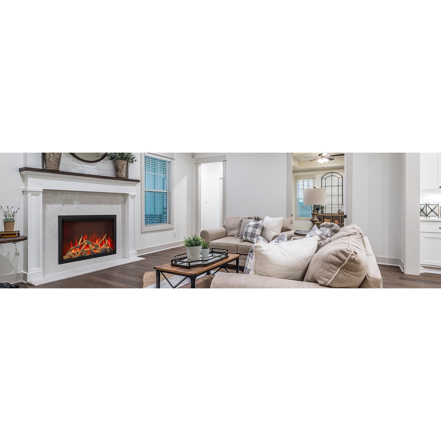 Amantii Traditional 44" Bespoke Indoor/Outdoor Electric Insert TRD-44-BESPOKE