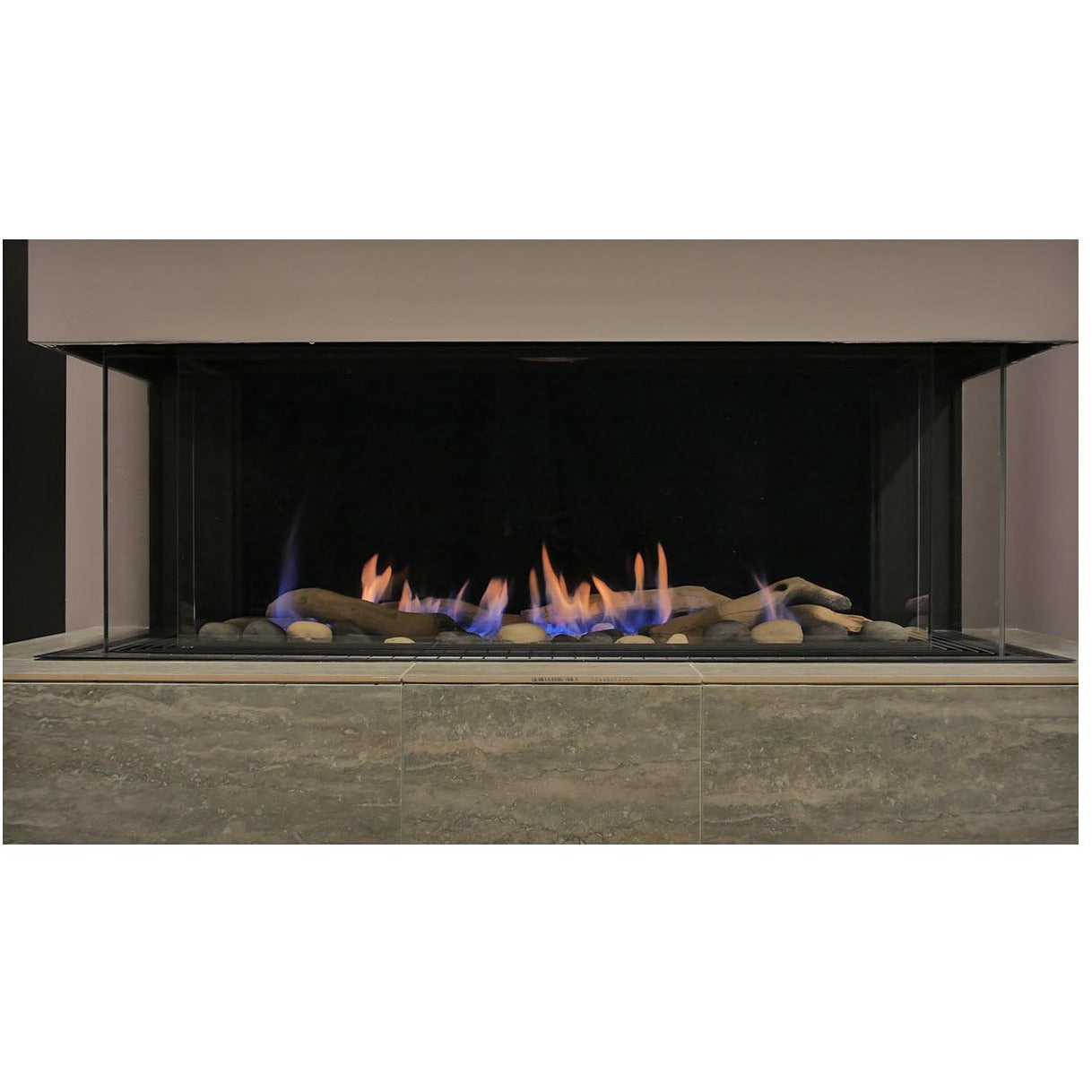 Sierra Flame Toscana 48" 3-Sided Direct Vent Fireplace TOSCANA-48