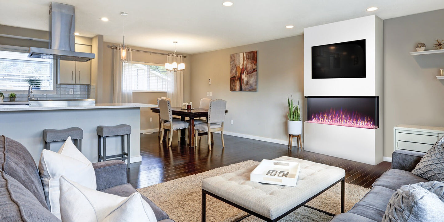 Napoleon 50" Trivista Primis 3-Sided Electric Fireplace NEFB50H-3SV