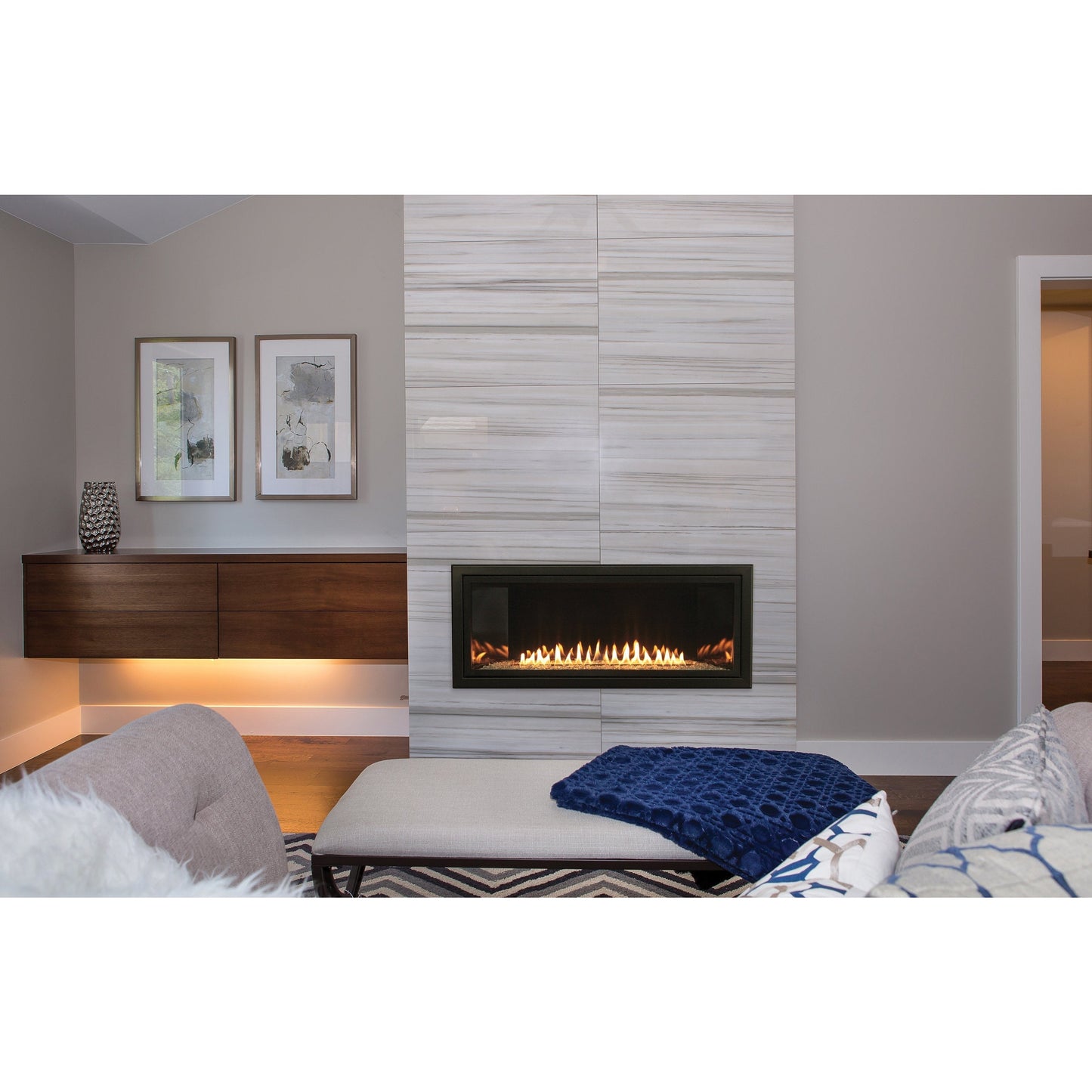Empire Comfort Systems 48" Boulevard Vent Free Linear Fireplace VFLB48FP