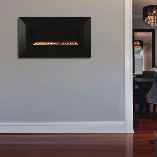American Hearth 30" Boulevard Vent-Free Linear Fireplace VFSL30FP70