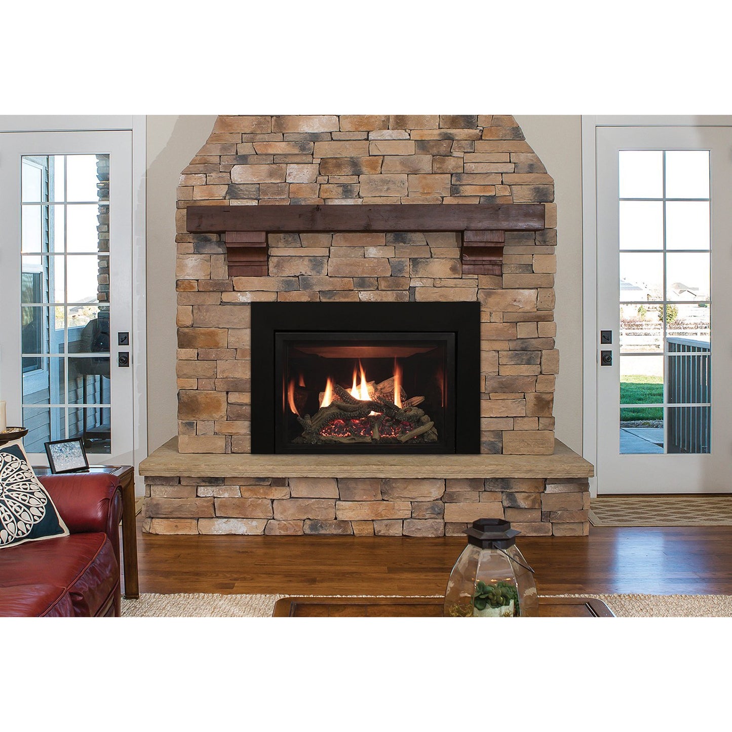 Empire Comfort Systems 35" Rushmore Clean-Face Direct-Vent Fireplace Insert DVCT35CBN95