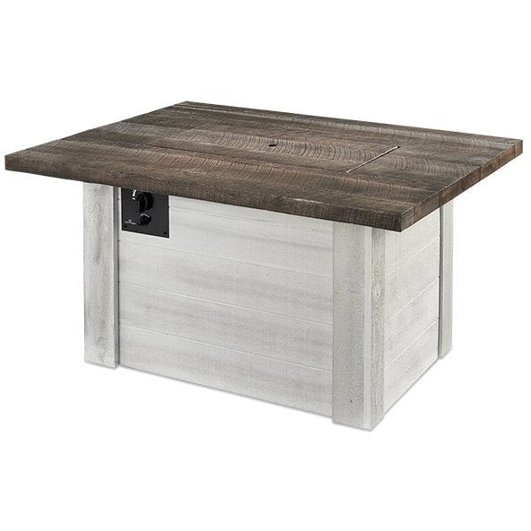 Outdoor Greatroom Alcott Rectangular Gas Fire Pit Table ALC-1224