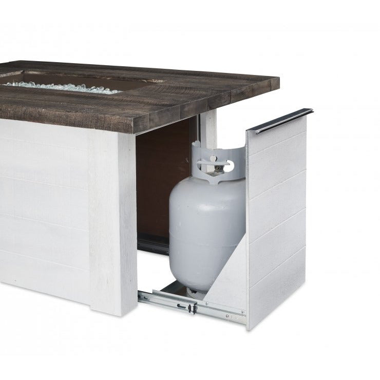 Outdoor Greatroom Alcott Rectangular Gas Fire Pit Table ALC-1224