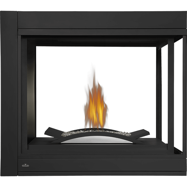 Napoleon Ascent Multi-View Peninsula Direct Vent Gas Fireplace BHD4P