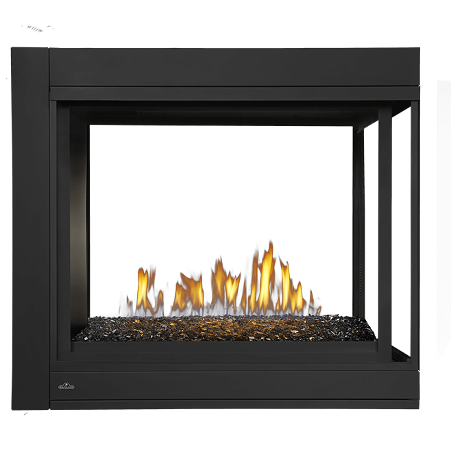 Napoleon Ascent Multi-View Peninsula Direct Vent Gas Fireplace BHD4P