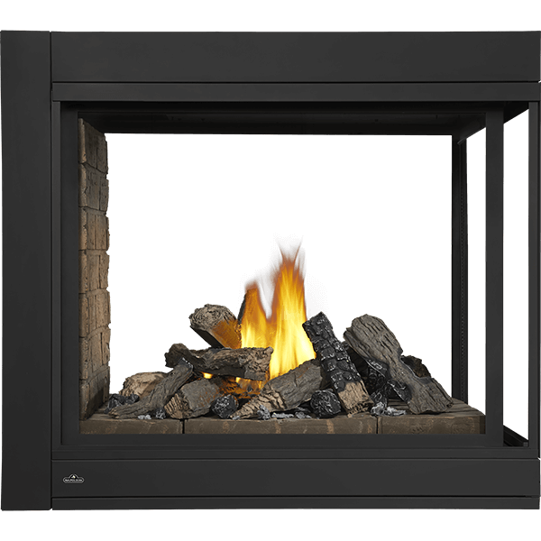 Napoleon Ascent Multi-View Peninsula Direct Vent Gas Fireplace BHD4P