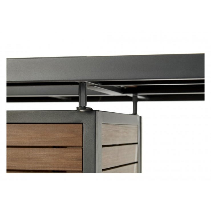 Outdoor Greatroom Brooks Rectangular Gas Fire Pit Table BRK-1224-19-K