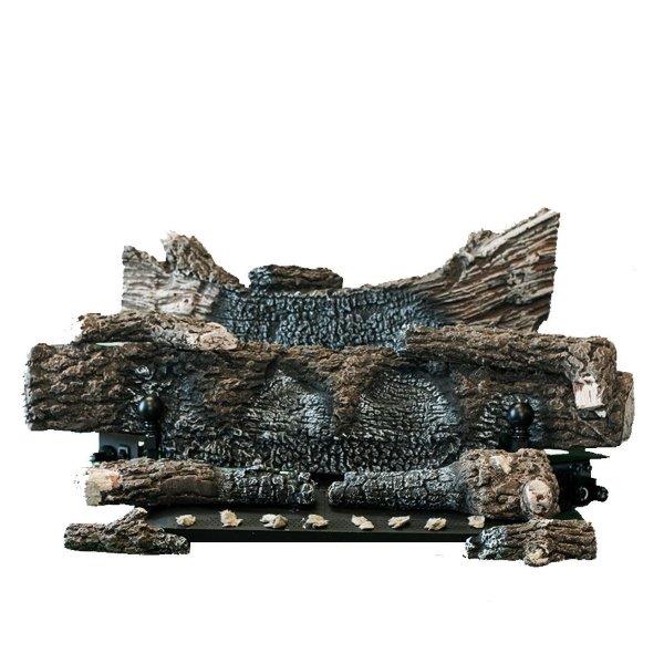 Buck Stove Embervision 200 Ceramic Log Set and Burner GL EV200O