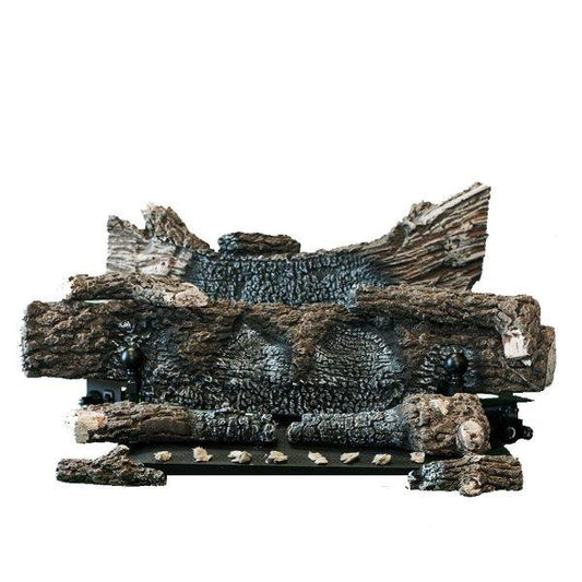 Buck Stove Embervision 200 Ceramic Log Set and Burner GL EV200O