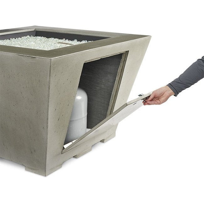 Outdoor Greatroom Cove Square Gas Fire Pit Bowl CV-2424