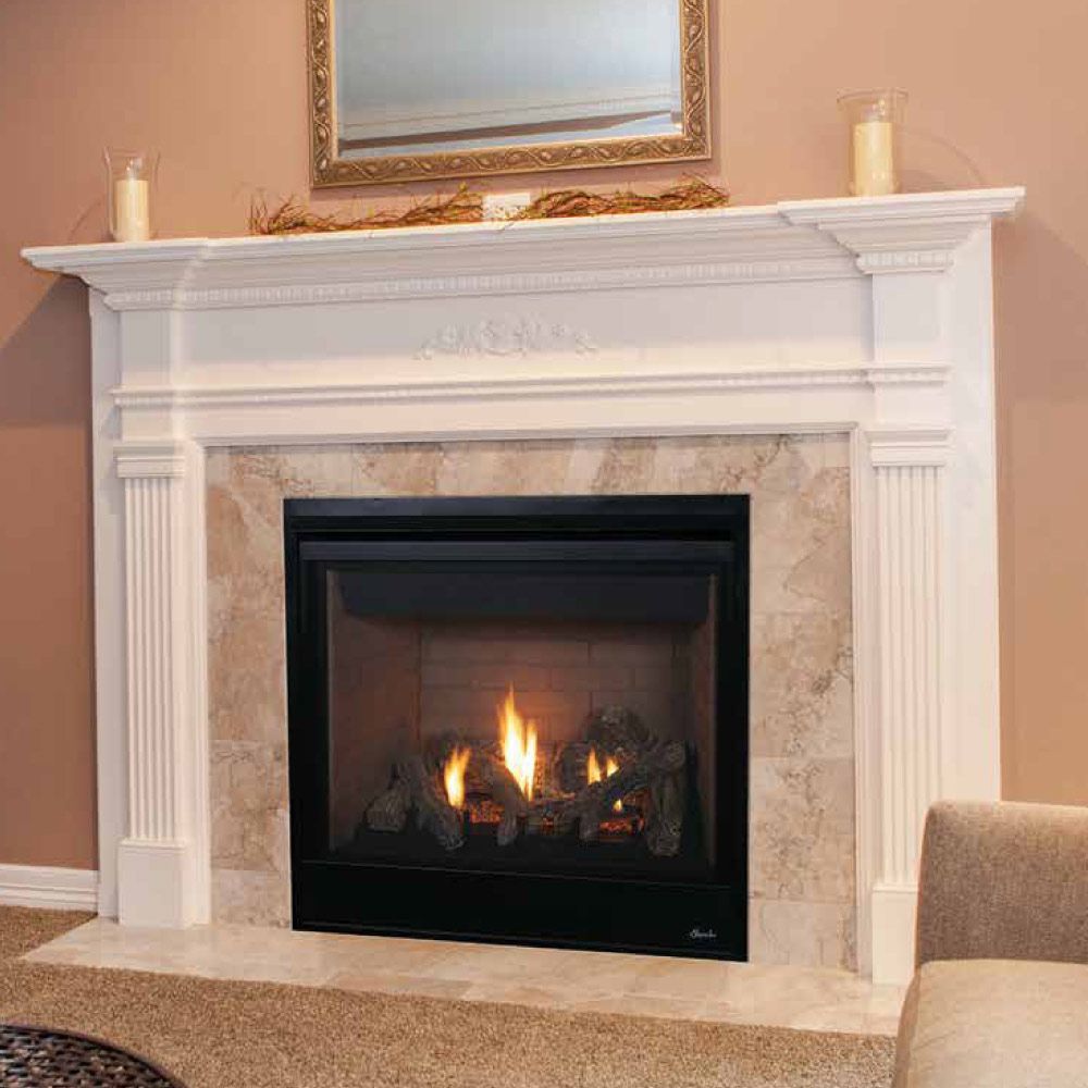 Superior 40" Direct Vent Traditional Gas Fireplace DRT3040