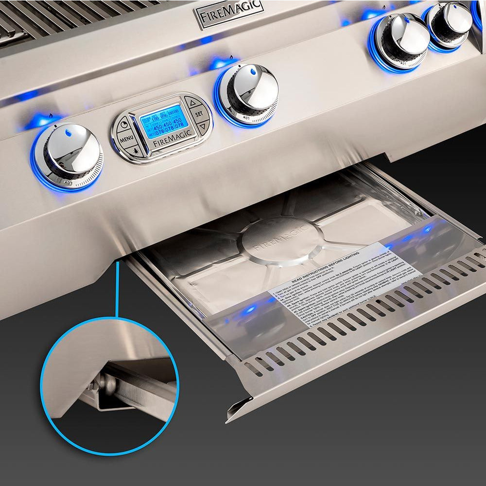 Fire Magic Echelon 48" Portable Grill Digital Thermometer and Power Burner E1060s