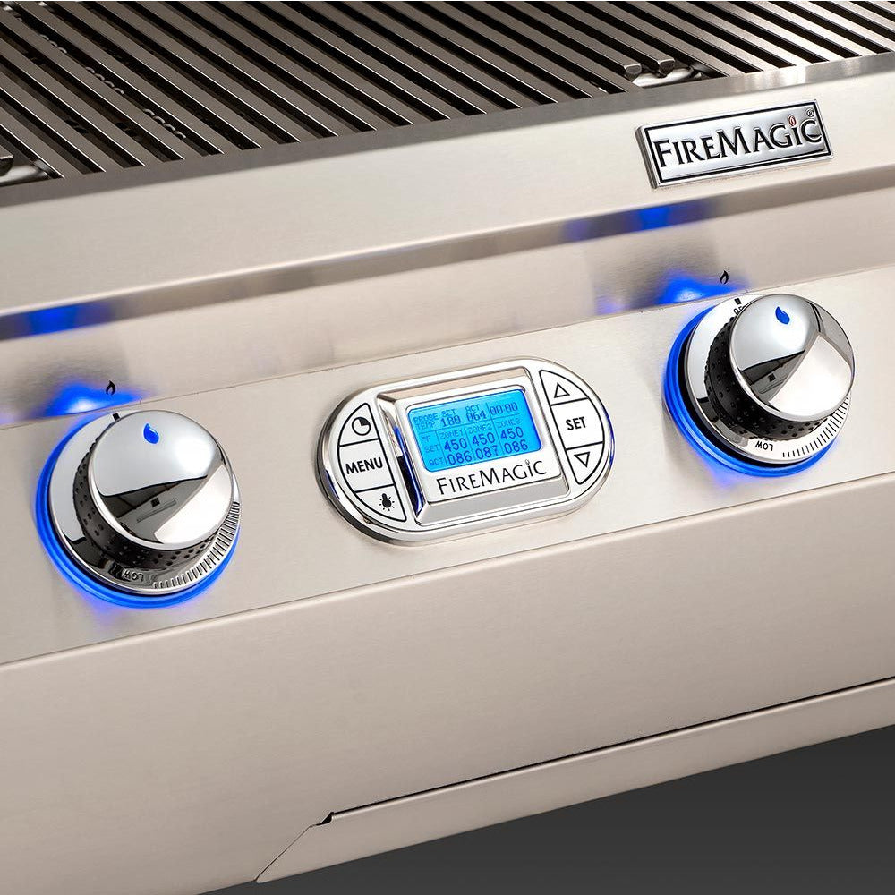 Fire Magic Echelon 48" Portable Grill Digital Thermometer and Power Burner E1060s