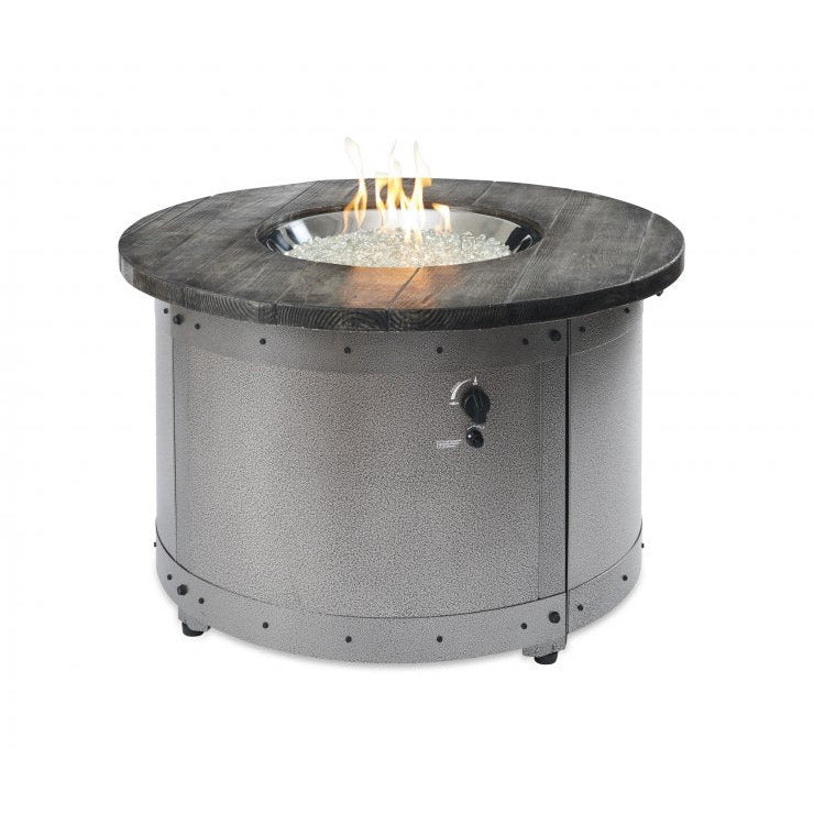 Outdoor Greatroom Edison Round Gas Fire Pit Table ED-20