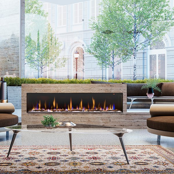 Dimplex XLF8817-XD lgniteXL Bold 88" Built-in Linear Electric Fireplace X-XLF8817-XD