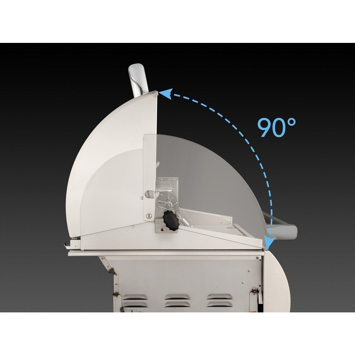 Fire Magic Aurora 30" Portable Grills with Analog Thermometer & Single Side Burner A660s