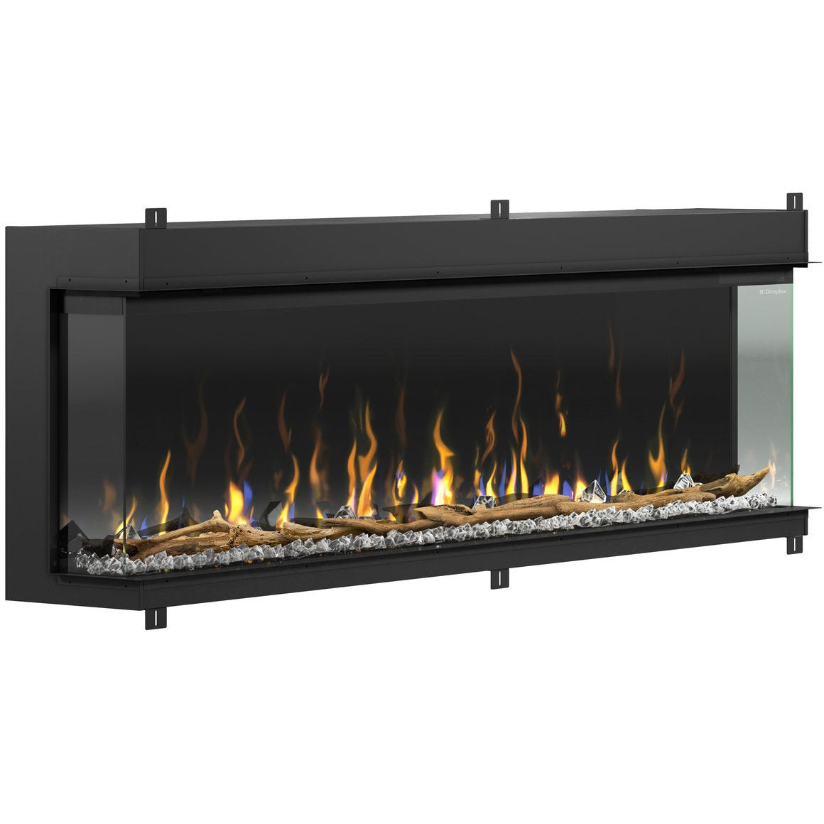 Dimplex XLF10017-XD lgniteXL Bold 100" Built-in Linear Electric Fireplace X-XLF10017-XD
