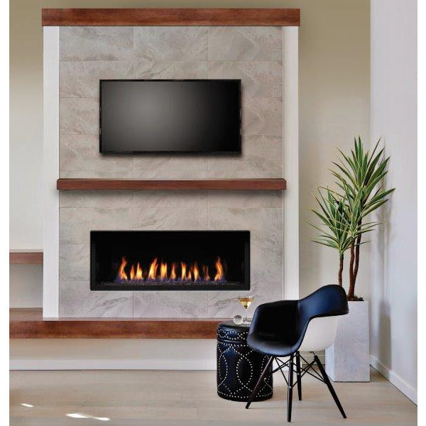 Kingsman 60" Direct Vent Linear Gas Fireplace ZCVRB60