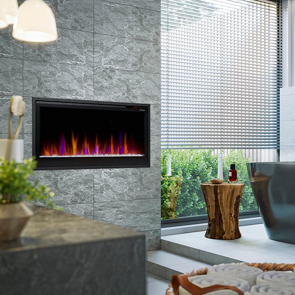 Dimplex 36" Multi-Fire SL Slim Built-in Linear Electric Fireplace X-PLF3614-XS