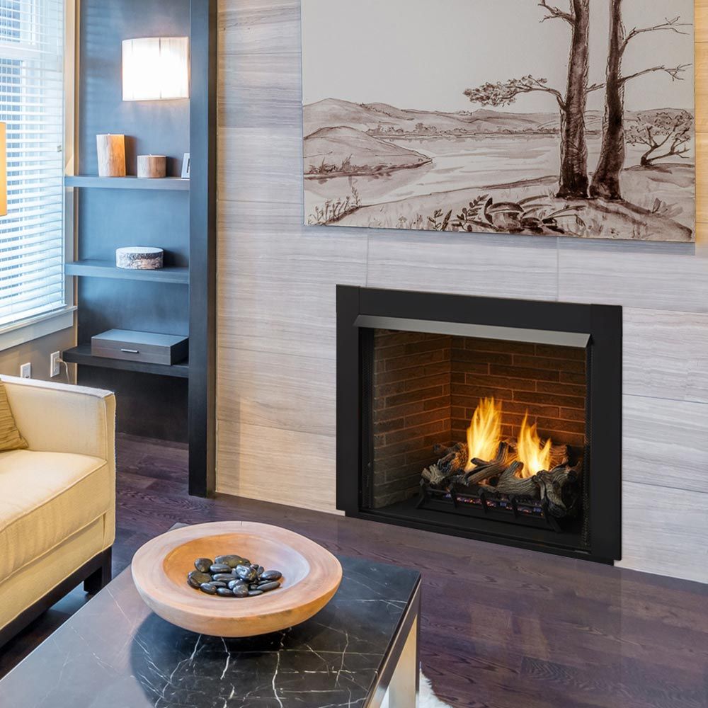 Monessen Lo-Rider 32" Clean Face Gas Firebox LCUF32CR