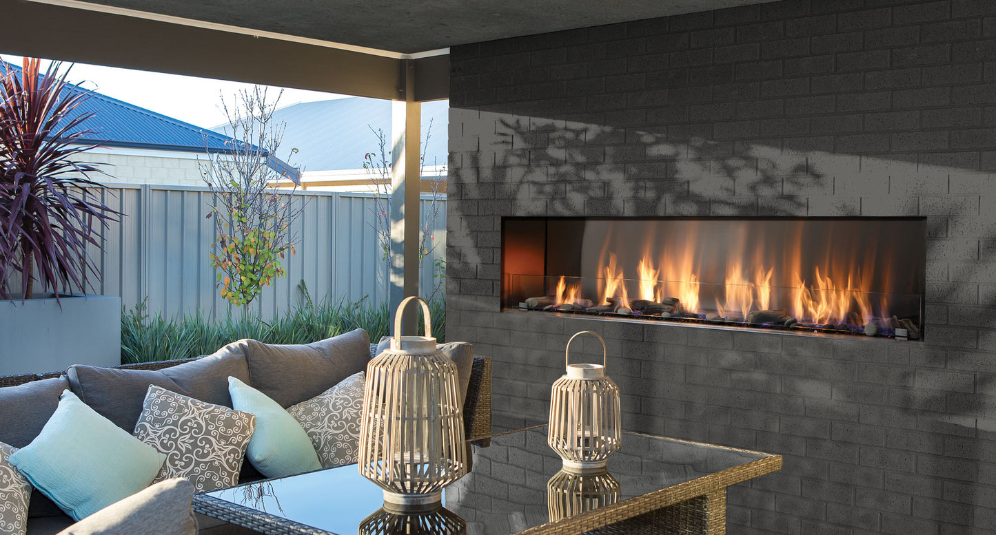 Barbara Jean 36" Linear Outdoor Gas Fireplace OFP4336S1