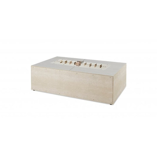 Outdoor Greatroom 48" x 36" Linear Ready to Finish Gas Fire Pit Table Kits RTF48