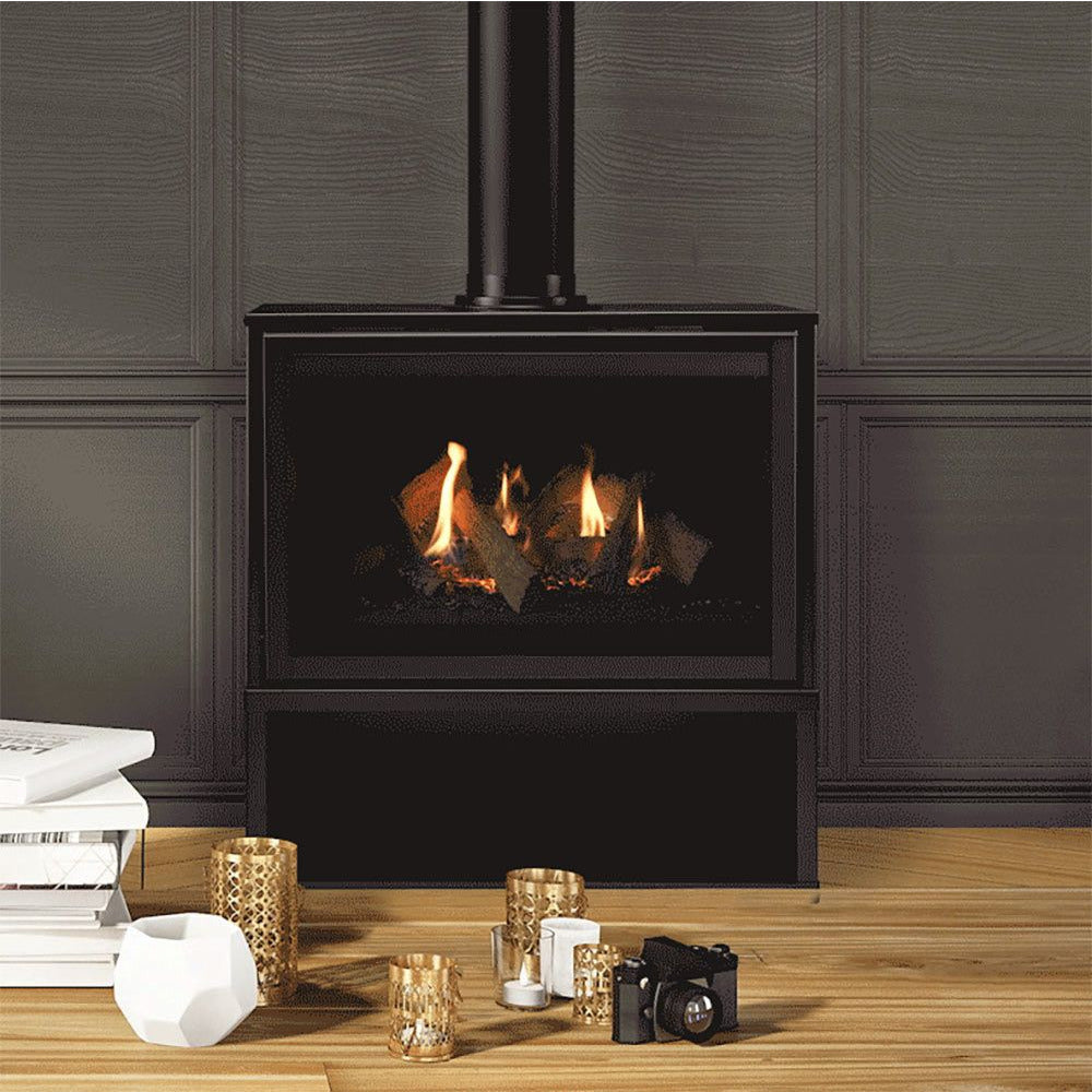 Majestic Ruby 30" Direct Vent Frestanding Gas Fireplace RUBY30I – Tri ...