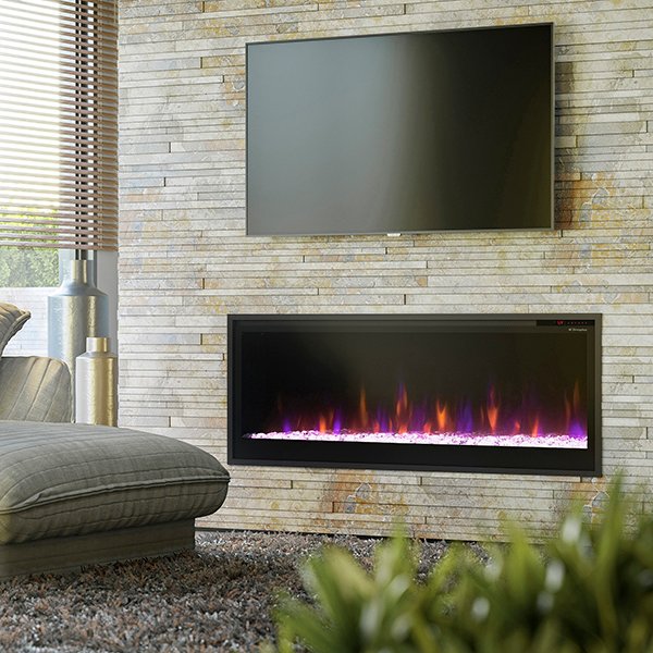 Dimplex 50" Multi-Fire SL Slim Built-in Linear Electric Fireplace X-PLF5014-XS
