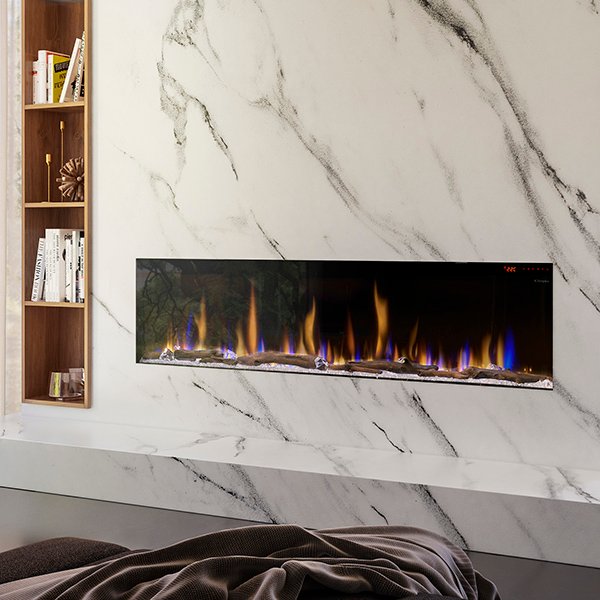 Dimplex XLF7417-XD lgniteXL Bold 74" Built-in Linear Electric Fireplace X-XLF7417-XD