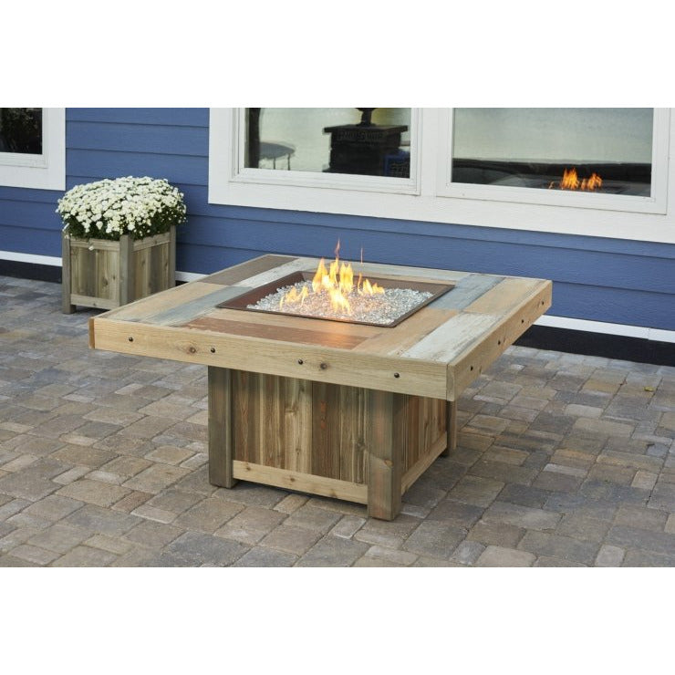 Outdoor Greatroom 24" x 24" Square Crystal Fire Plus Gas Burner CFP2424