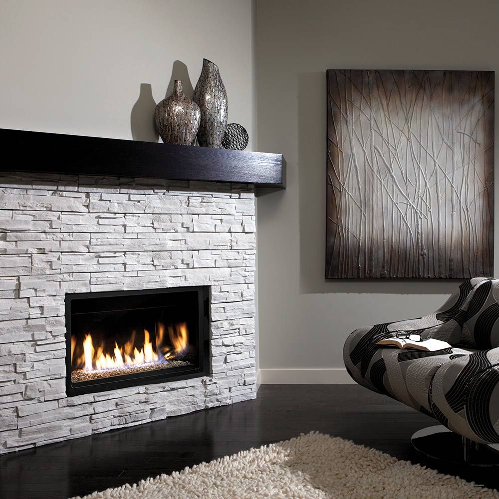 Kingsman 36" Zero Clearance Direct Vent Gas Fireplace ZCVRB3622