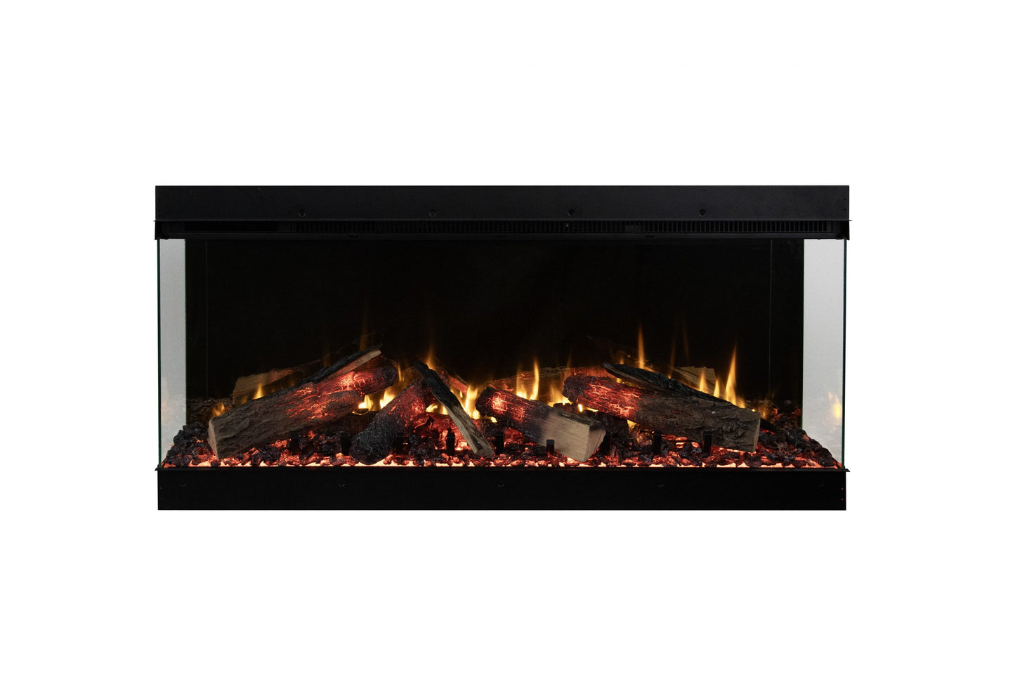 Amantii LumaForest 48" 3-Sided Smart Built-In Electric Fireplace LF48