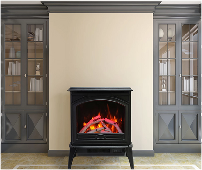 Amantii Cast Iron Electric Free-Standing Fireplace E50-NA