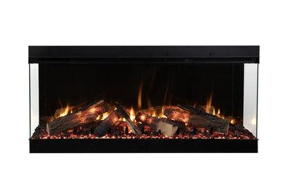Amantii LumaForest 48" 3-Sided Smart Built-In Electric Fireplace LF48