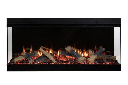 Amantii LumaForest 48" 3-Sided Smart Built-In Electric Fireplace LF48
