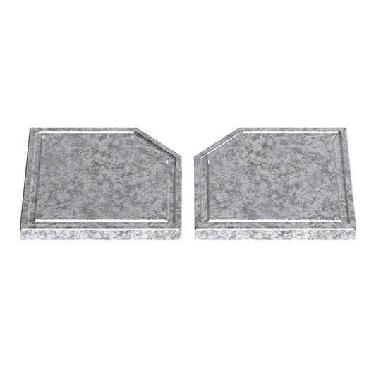 8 1/2" X 8 1/2" Steatite Cooking Plates AC01212