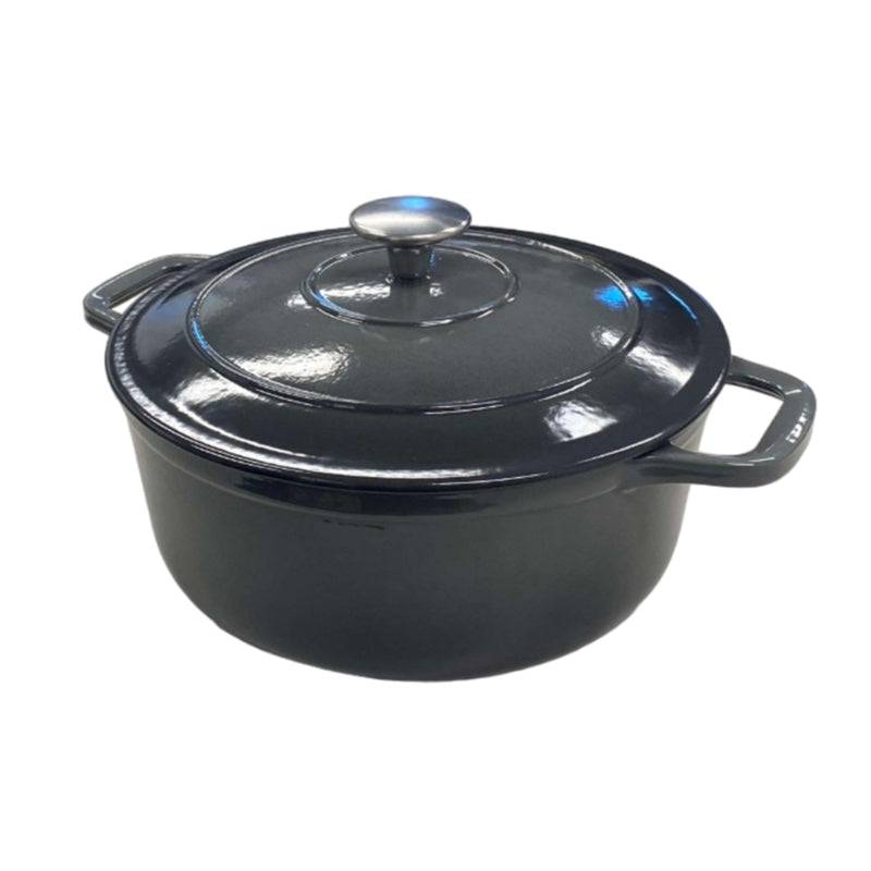 SBI 4L Gray Round Dutch Oven AC09210