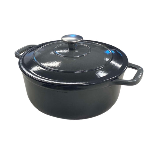 SBI 4L Gray Round Dutch Oven AC09210