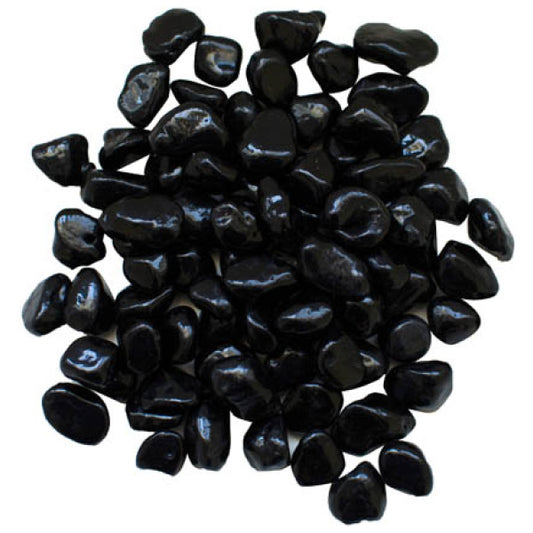 Black Small Beads Fireglass - 5lbs AMSF-GLASS-12