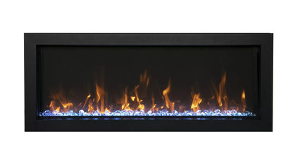 Amantii 40" Panorama Slim Electric Fireplace BI-40-SLIM-OD