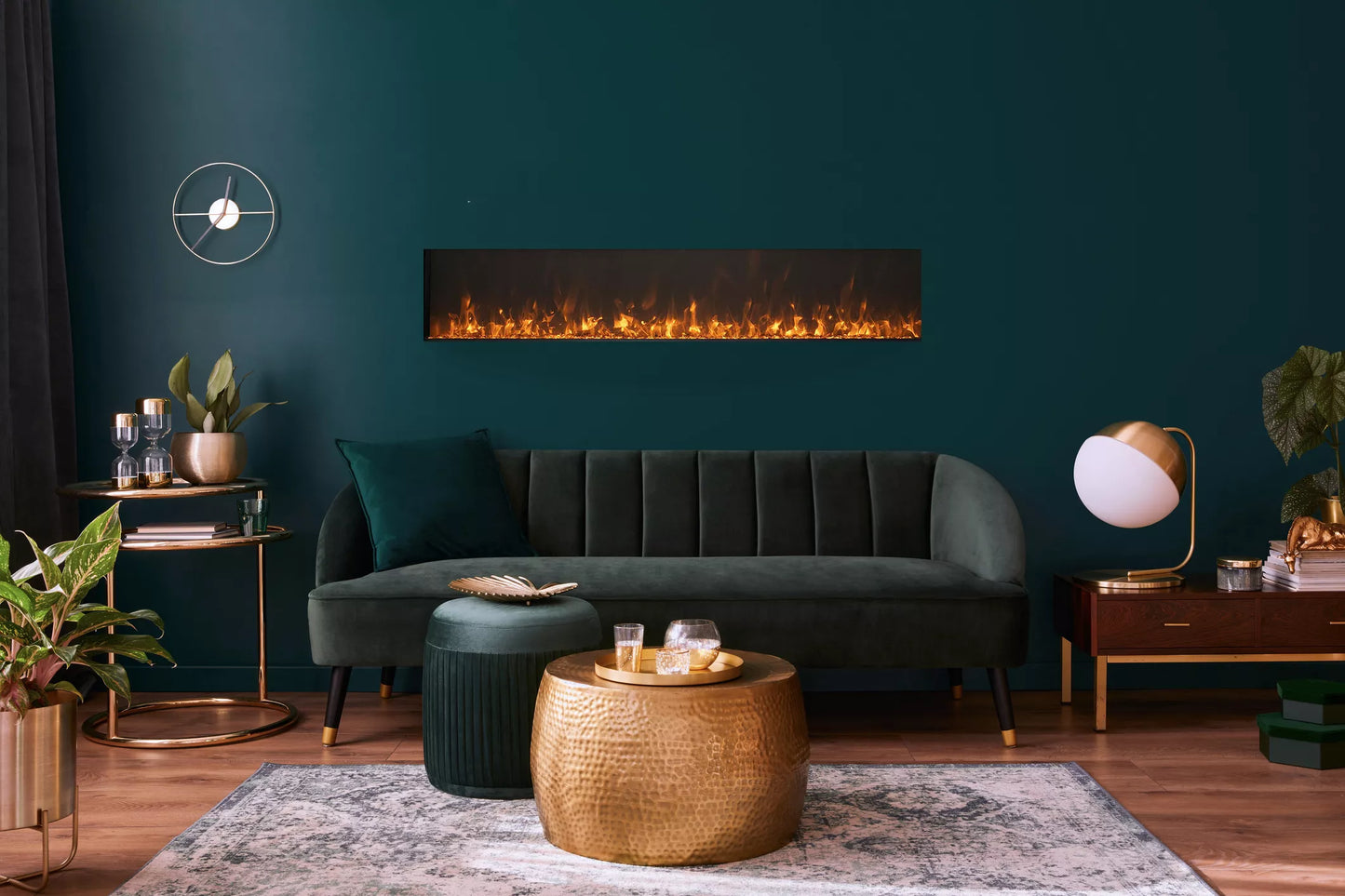 Amantii 50" Panorama Xtraslim Electric Fireplace BI-50-XTRASLIM-LUMINA