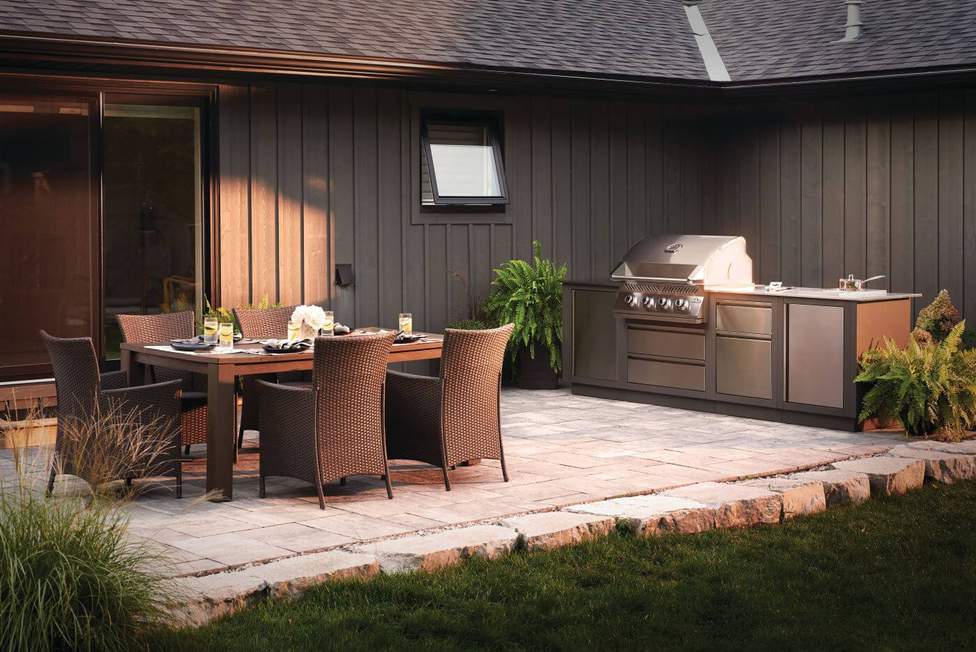 Napoleon BBQ 32" 500 Series 4 Burner Built-In Grill BI32PSS