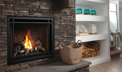 Marquis Bentley 42" Wide Direct Vent Tempered Glass Gas Fireplace ZCV42