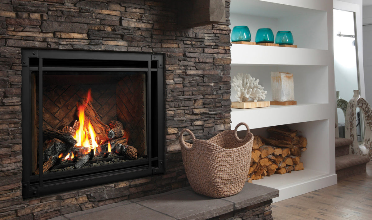 Marquis Bentley 34" Direct Vent Ceramic Glass Gas Fireplace ZCV34