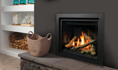 Marquis Bentley 42" Wide Direct Vent Tempered Glass Gas Fireplace ZCV42