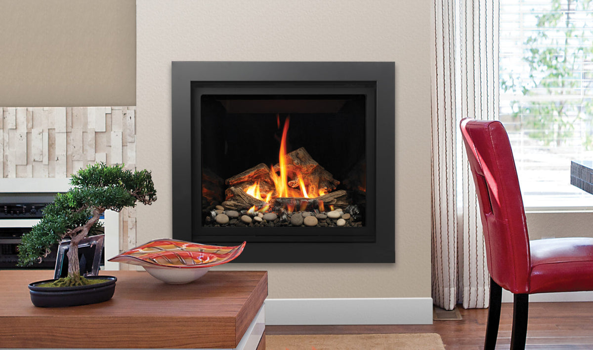 Marquis Bentley 39" Wide Direct Vent Ceramic Glass Gas Fireplace ZCV39H
